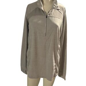 Xersion Women's grey Quarter-Zip Sweatshirt